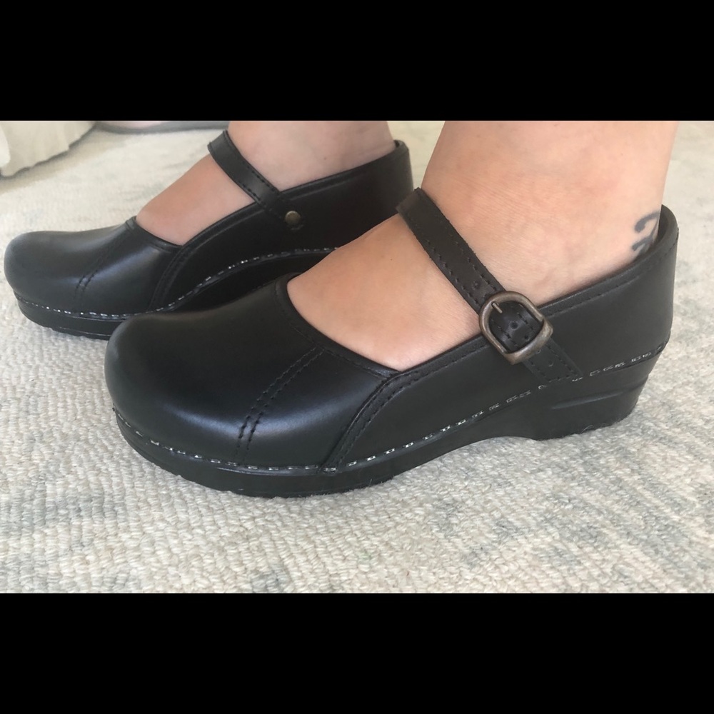 Sanita stapled clog, Mary Jane